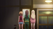 Misaki, Nanami and Mashiro get kicked out.