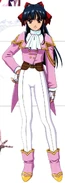Sakura Wars In Hot Blood Sakura Shinguji Hanagumi uniform