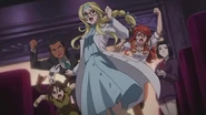 Diana is pursued by Gemini, Rosita and Cheiron.