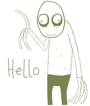 Salad Fingers Greeting