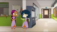 Season 1, Episode 46 The Egg WarDoowee in Sally's sari (as a girl)