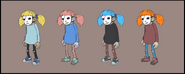 Concepts for Sal's color palette