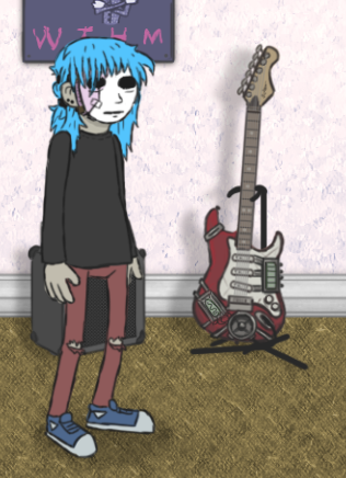 sally face guitar sally face guitar