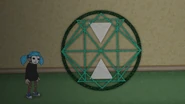 The Hourglass Rune found in Charley's Room