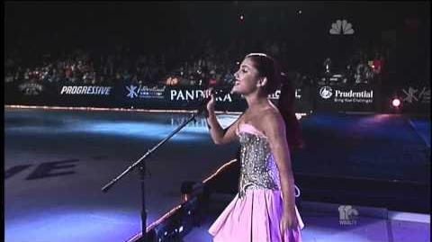 Ariana Grande - Only Girl In The World (2011 Skating Gymnastics Spectacular)