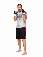 Goomer wearing boxing gloves