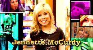 Jennette in the opening credits