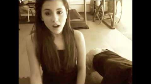 5 minute total body workout. best friends. Ariana Grande and Aaron Simon Gross