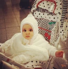 Ariana as a baby