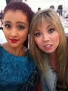 Ariana and Jennette together