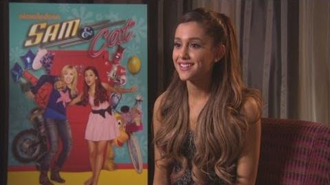 Ariana Grande interview Sam and Cat star chats about the show and Justin Bieber