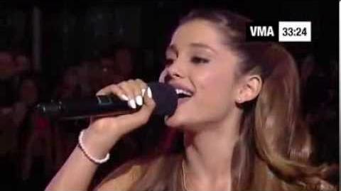 Ariana Grande Baby It The Way Live MTV VMA 2013 Red Carpet)