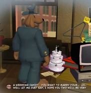 Sybil thinking that Sam wants to marry Max