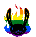 Max's flaming head (LGBT) (FANMADE)
