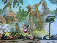 Orginal PTERODACTYL NEST Cel & Background #1U508 2