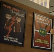 WARP posters shown in Situation: Comedy