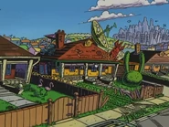 S&M House itself (Notice staying out kitchen window at the left, garage, and that they park their car at the opposite side of the garage [Not sure if this Garage is theirs/belongs to their house)