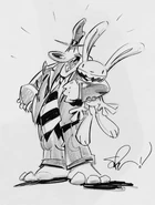 Convention (San Diego Comic-Con) sketch 20