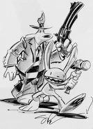 Convention (San Diego Comic-Con) sketch 21