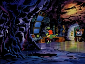 The Sub-Basement of Solitude, seen in Episode 1 and onwards.