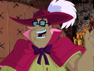Lorne, dressed as The Mad Thespian
