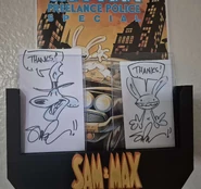 Arts gained for purchasing from Steve's "FishBones" Ebay