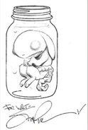 Fetus Max in jar (Commission)