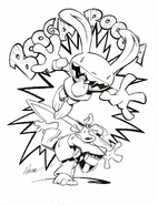 Booga booga full art with Sam 2