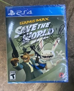 Sam & Max on Ps4 limited run box 1