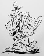 Sam and Max art in progress 6