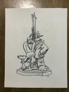 Sam and Max statue 5