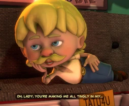 Peepers as he tries to Conceive a new hellspawn.