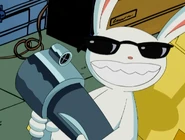 "Immense arsenal? Heh. That's funny."