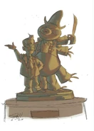 AquaBear Statue