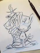 Sam and Max art in progress 2