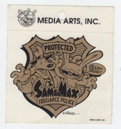 1992 protected by Sam & Max sticker 5