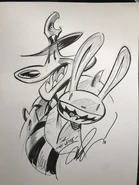 Convention (San Diego Comic-Con) sketch 26