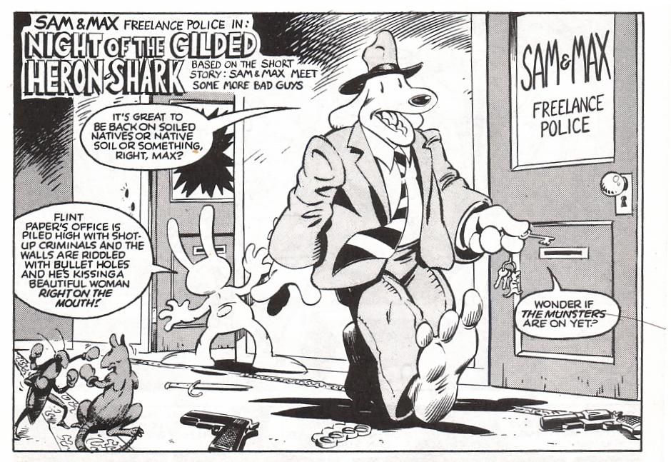 Night of the Gilded Heron Shark Sam Max Wiki Fandom