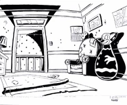 Sam & Max Cartoon Office from scraps 3