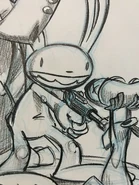 Sam and Max statue (Close up) 1