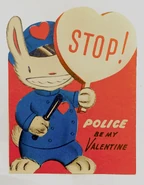 Stop! Police be my valentine?
