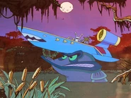 Orginal Cel & Background Steve Purcell FOX #1U730 2