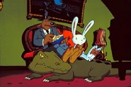 Cartoon Cel from CSFD (Slovak Sam & Max) website 19