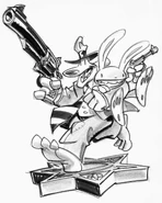 Sam and Max statue (tests) 3