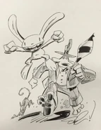 Convention (San Diego Comic-Con) sketch 28