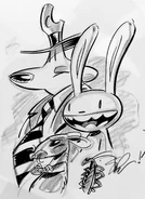 Convention (San Diego Comic-Con) sketch 1