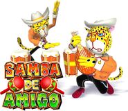 Samba de Amigo Wii Chumba Wamba White Background