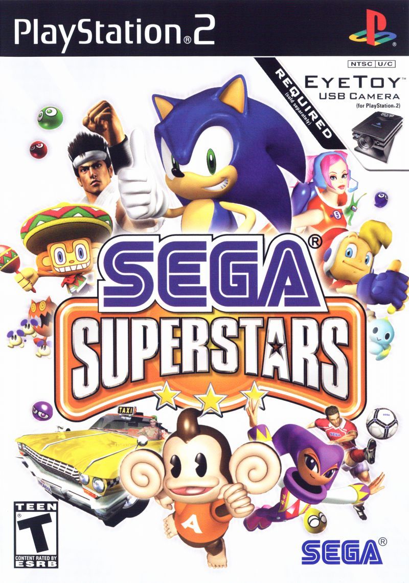 PlayStation2 - セガスーパースター アイトイUSBカメラつき プレステ2 サンバデアミーゴなど Amazon | SEGA SuperStars (セガスーパースターズ) 