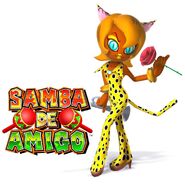 Samba de Amigo Wii Rio White Background