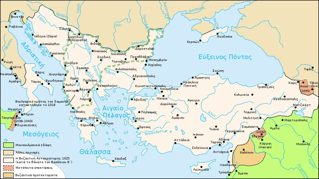 1024px-Map Byzantine Empire 1025-el svg